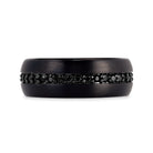 Fifth Alloy Midnight Crown Black Tungsten Band - image 1