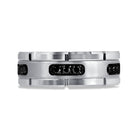Fifth Alloy Carbon Crest Tungsten Band - image 1