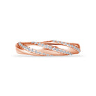 Rivelle Band in rose gold, alternate angle