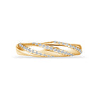 Rivelle Band in yellow gold, alternate angle