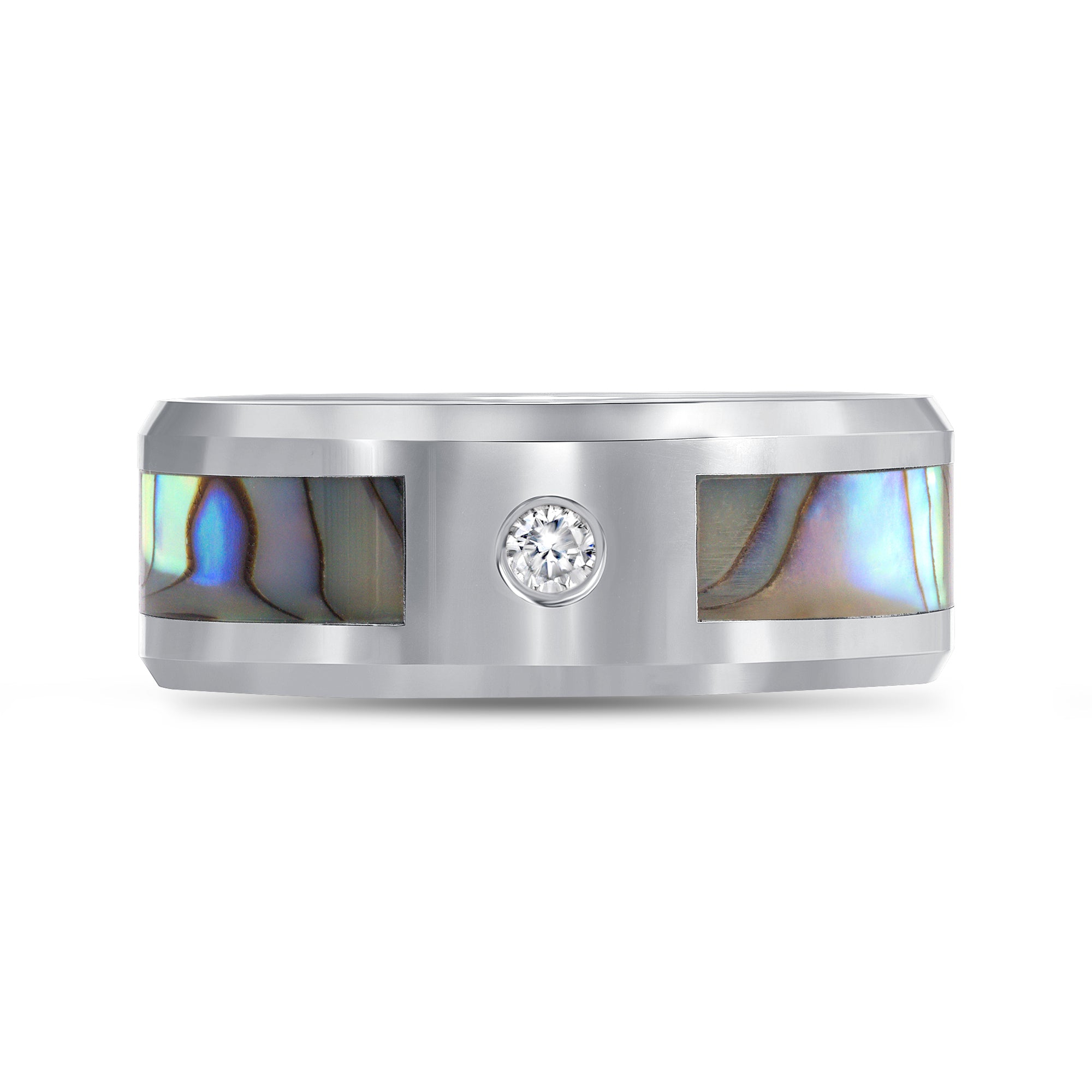 Fifth Alloy Pacific Pearl Tungsten Band - image 1