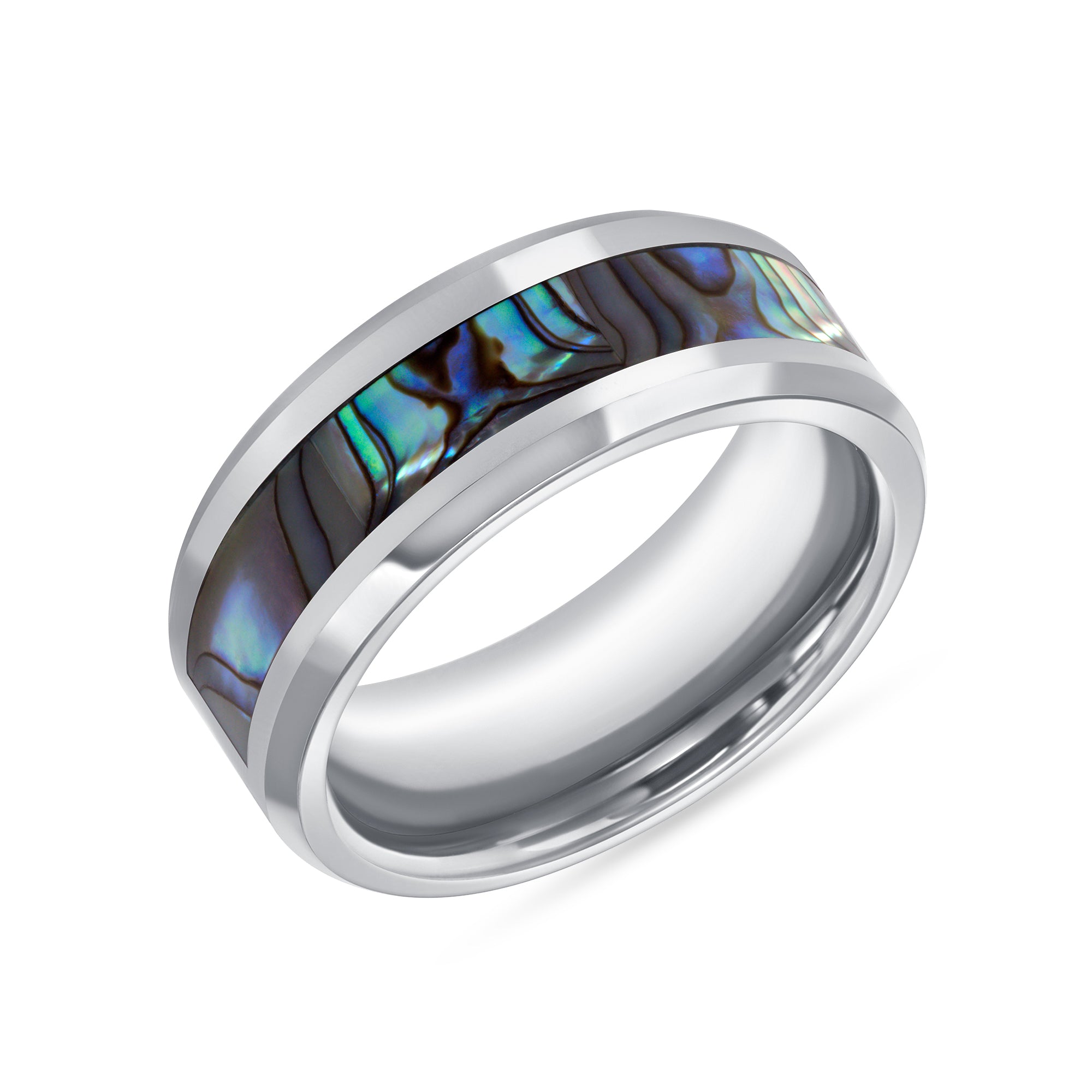 Fifth Alloy Pacific Pearl Tungsten Band - image 2