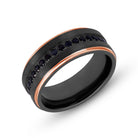 Fifth Alloy Shadowfire Black Titanium Band - image 2