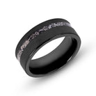 Fifth Alloy Eclipse Meteorite Tungsten Band - image 2