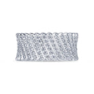 Palisade Band in white gold, alternate angle