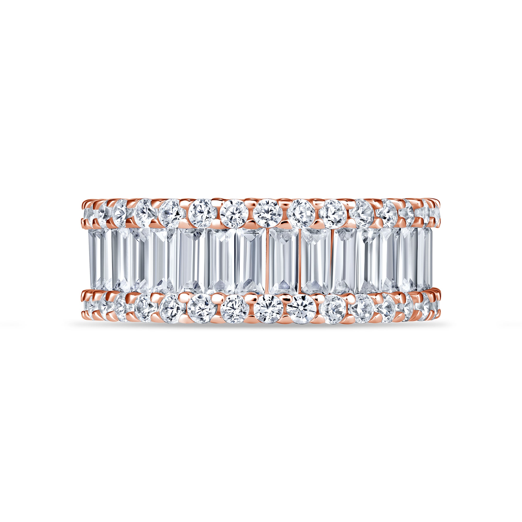 Prisma Band in rose gold, alternate angle